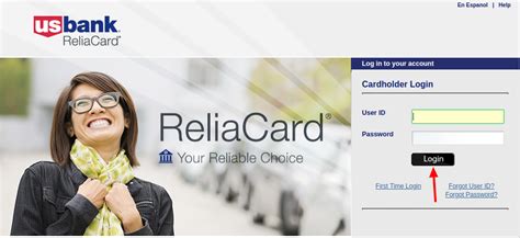 Click here to update your browser. . Us bank reliacard login